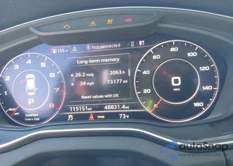 2019 Audi Q5 45 Premium z USA, uszkodzony, nr VIN WA1BNAFY7K2060498